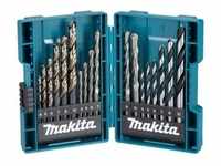 Makita Bohrer-Set, Ø 4 - 10mm - Metall/Holz/Stein - B-49432