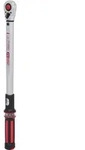 KS Tools 1/2" ERGOTORQUE&reg;precision Ratschen-Drehmomentschl&uuml;ssel, 40-200Nm, rot -