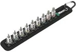 Wera Belt A 3 TORX HF Zyklop Bitnuss-Satz TORX, mit Haltefunktion, 1/4"-Antrieb,