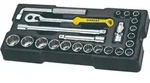 STANLEY Modul 1/2 Zoll Steckschl&uuml;ssel 12-Kant und Zubeh&ouml;r Set, 23-tlg. -
