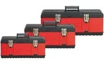 KS Tools Kunststoff-Stahlblech-Werkzeugkisten-Satz, 3-tlg - 850.0360
