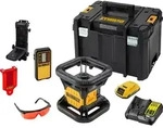 DEWALT Akku 2-Punkt-Rotationslaser 18V rot Vertikal-Lot einfach + Akku +