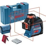 Bosch Linienlaser GLL 3-80, mit 4 x 1,5 V-LR6-Batterie schwarz/blau - 0601063S00 -