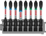 Bosch PRO Schrauberbit-Set Impact Control, 8-teilig, PH1, 3x PH2, PH3, 2 x PZ2, PZ3,
