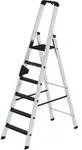 Munk Stufen-Stehleiter 250 kg einseitig begehbar mit clip-step R13 - 042706