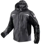 K&Uuml;BLER Winter Softshell Jacke anthrazit/schwarz S - 1041 7322-9799-S -