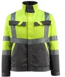 MASCOT Forster Jacke SAFE LIGHT Hi-vis Gelb / Dunkelanthrazit L - 15909-948-1718-L -
