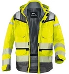 K&Uuml;BLER REFLECTIQ Wetterjacke SYMPATEX&reg; PSA 2 warngelb/anthrazit XS - 1307