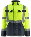 MASCOT Penrith Winterjacke SAFE LIGHT Hi-vis Gelb / Schwarzblau XXL -