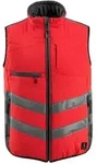 MASCOT Grimsby Winterweste Hi-vis Rot / Dunkelanthrazit 3XL - 15565-249-22218-3XL -