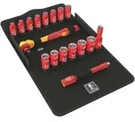 Wera 8100 SB VDE 1 Zyklop Knarrensatz, isoliert, Umschalthebel, 3/8"-Antrieb,