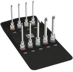 Wera 8767 C TORX HF 3 Zyklop Bitnuss-Satz TORX, mit Haltefunktion, 9-teilig -