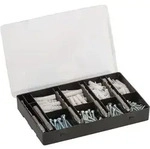 Bosch Fixier-Set 173-teilig, Bohrer, D&uuml;bel, Schrauben, Bits in handlicher