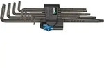 Wera 967/9 TX XL HF 1 Winkelschl&uuml;sselsatz mit Haltefunktion, lang, 9-teilig -