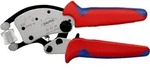KNIPEX Selbsteinstellende Crimpzange f&uuml;r Aderendh&uuml;lsen Vierkant-Crimp verchromt -