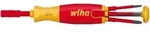 Wiha Schraubendreher mit Bit Magazin LiftUp electric Schlitz, Phillips,