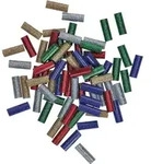 Bosch Klebesticks Gluey, Glitzer-Mix, 70 St&uuml;ck, rot, gr&uuml;n, blau, silber, gold