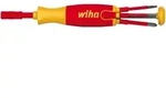 Wiha Schraubendreher mit Bit Magazin LiftUp electric Schlitz, Pozidriv,