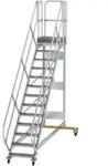 Munk Plattformtreppe 45&deg; fahrbar Stufenbreite 600 mm - 600773