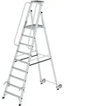 Munk Plattformleiter mit Rollen und Griff - 051089