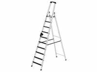 Munk Stufen-Stehleiter einseitig begehbar mit clip-step 10 Stufen - 041510