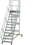 Munk Plattformtreppe 45&deg; fahrbar Stufenbreite 800 mm - 600792