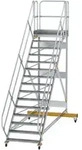 Munk Plattformtreppe 45&deg; fahrbar Stufenbreite 1000mm - 600815
