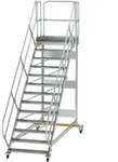 Munk Plattformtreppe 45&deg; fahrbar Stufenbreite 1000mm - 600813