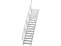Munk Treppe 45° Stufenbreite 800 mm 16 Stufen - 600276