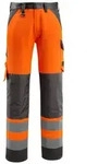 MASCOT Maitland Hose mit Knietaschen SAFE LIGHT Hi-vis Orange / Dunkelanthrazit...