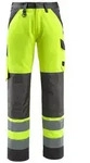 MASCOT Maitland Hose mit Knietaschen SAFE LIGHT Hi-vis Gelb / Dunkelanthrazit 48 -