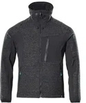 MASCOT Strickjacke mit Rei&szlig;verschluss ADVANCED Schwarz XXL - 17105-309-09-XXL -