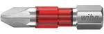 Wiha Bit Set TY-Bit 29 mm Pozidriv (PZ2) 25-teilges Set 1/4 zoll C6,3 in Box - 42551