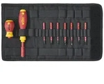 Wiha Schraubendreher und Bit Set slimVario Schlitz, Phillips, Pozidriv 10-teilges Set