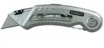 STANLEY Universalmesser Quickslide II mit einziehbarer Trapezklinge und klappbarer