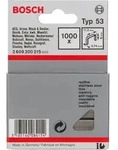 Bosch Feindrahtklammer Typ 55, 11,4mm breit, rostfrei - 2609200215