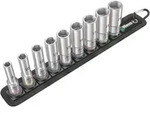 Wera Belt B Deep 1 Steckschl&uuml;sseleinsatz-Satz, 3/8"-Antrieb, 9-teilig - 05004545001