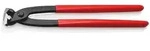 KNIPEX Monierzange (Rabitz- oder Flechterzange) mit Kunststoff &uuml;berzogen schwarz