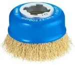 Bosch PRO Topfb&uuml;rste X-LOCK Clean for Metal, 75 mm, 0,3 mm, gewellte Messingb&uuml;rste
