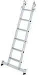 Munk Stufen-Glasreinigerleiter Unterteil mit nivello&reg;-Traverse - 012021