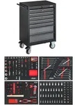 VIGOR Werkstattwagen Series M, mit Sortiment, V2712N, Anzahl Werkzeuge: 228