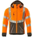 MASCOT Herren Blackpool Softshell Jacke SAFE SUPREME Hi-vis Orange / Dunkelanthrazit