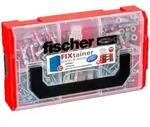 Fischer D&uuml;belsortiment FixTainer - DuoPower mit Schrauben E-Com - 547166