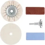 Bosch Hobby-Polier-Set, 5-teilig, f&uuml;r Bohrmaschinen - 2609256555