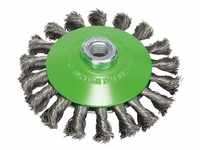 Bosch Kegelbürste Heavy for Inox, gezopft, rostfrei, Durchmesser (mm): 115 -