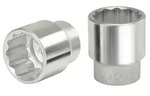 KS Tools 1" 12-kant-Stecknuss, kurz - 911.1045