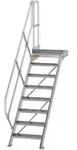 Munk Treppe mit Plattform 45&deg; Stufenbreite 600 mm - 600428