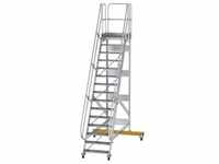 Munk Plattformtreppe fahrbar 60° Stufenbreite 800 mm 15 Stufen - 600735