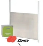 Kerbl Automatische H&uuml;hnert&uuml;r mit Schiebet&uuml;r 220x330mm - 70547