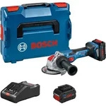 Bosch Akku-Winkelschleifer BITURBO mit X-LOCK GWX 18V-15 C, 2 x Akku,